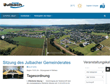 Tablet Screenshot of julbach.de